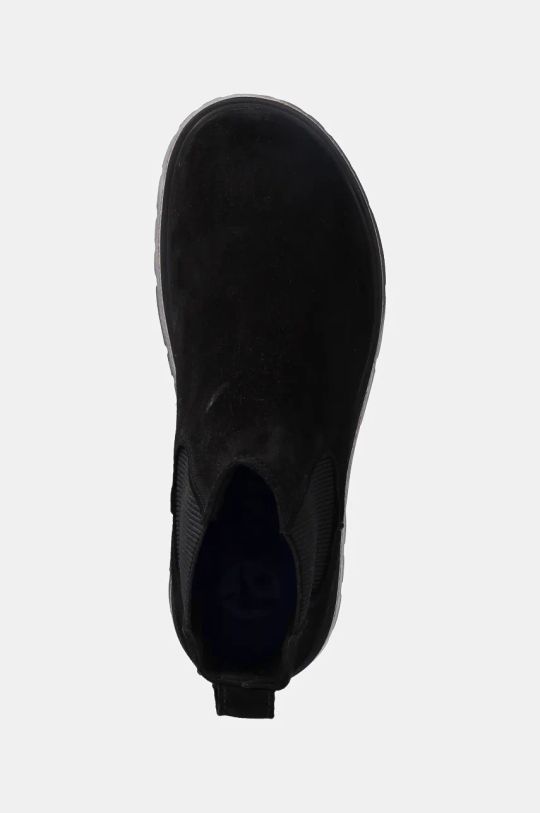 Semišové kotníkové boty Birkenstock Highwood Slip On Mid černá 1028138