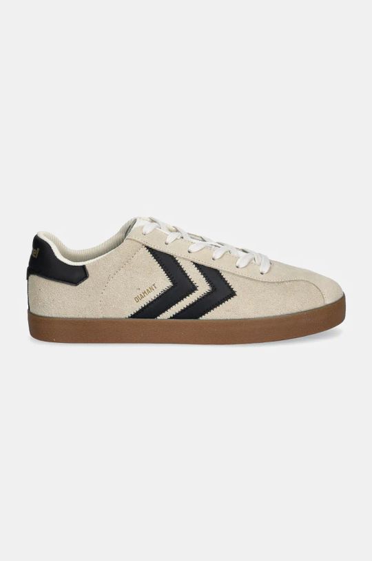 Hummel sneakersy zamszowe Diament Lx-e Sd 226231 beżowy AW24