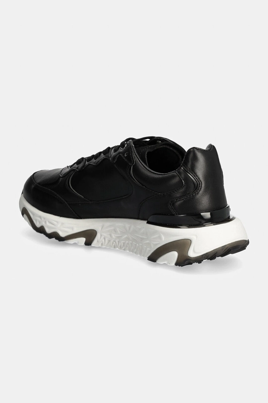 Scarpe Karl Lagerfeld sneakers in pelle BLAZE KL52418.000 nero