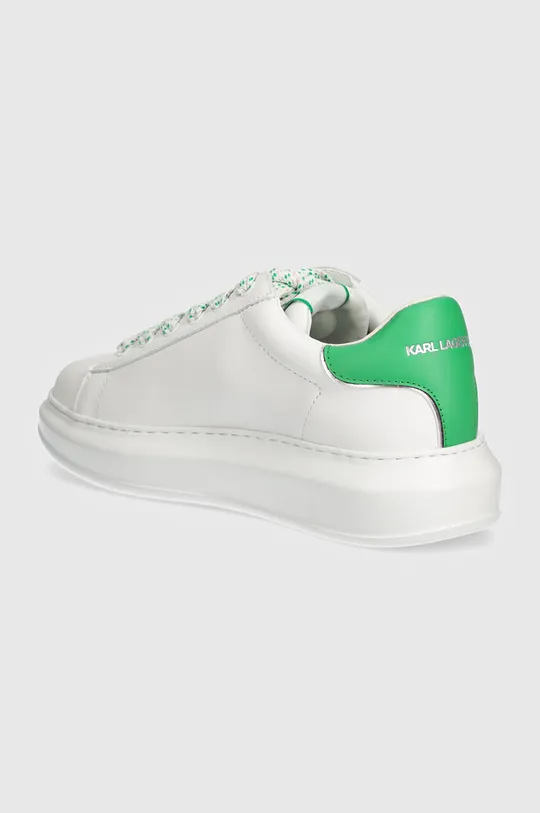 Взуття Шкіряні кросівки Karl Lagerfeld KAPRI MENS KL52528.01F білий