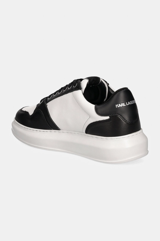 Boty Kožené sneakers boty Karl Lagerfeld KAPRI MENS KL52537R.001 černá