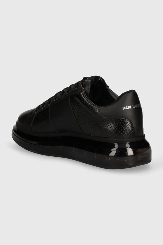 Boty Kožené sneakers boty Karl Lagerfeld KAPRI KUSHION KL52626.00X černá