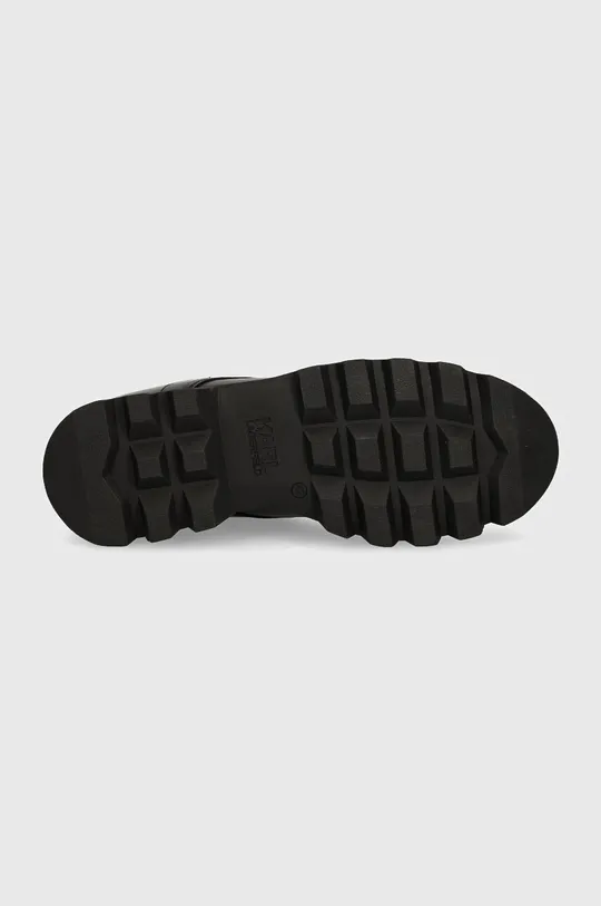 Шкіряні черевики Karl Lagerfeld Terra KL11164.400 чорний