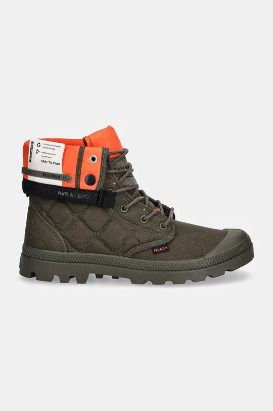 Palladium scarpe BAGGY RE-QUILTED 74319.325.M verde AW24