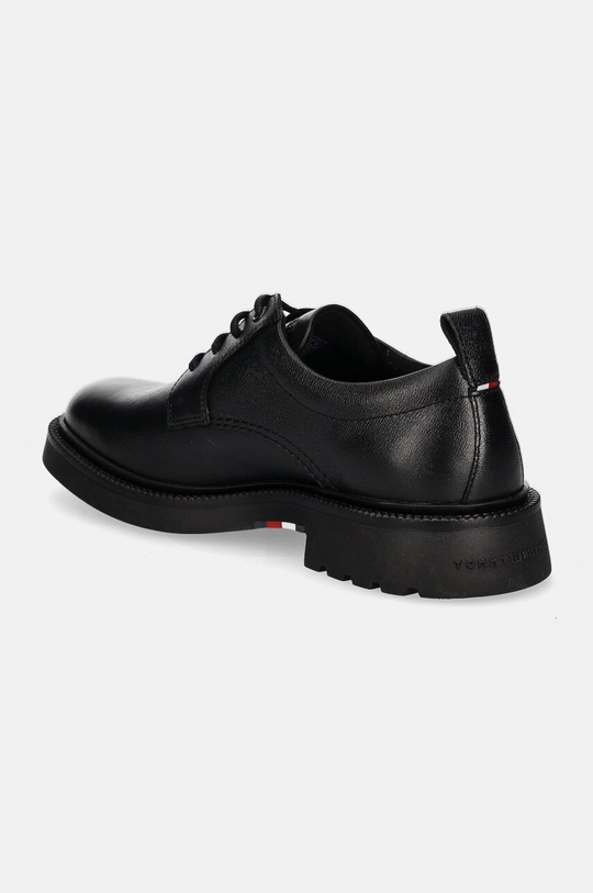 Obuv Kožené poltopánky Tommy Hilfiger HILFIGER COMFORT LWT LTH SHOE FM0FM05172 čierna