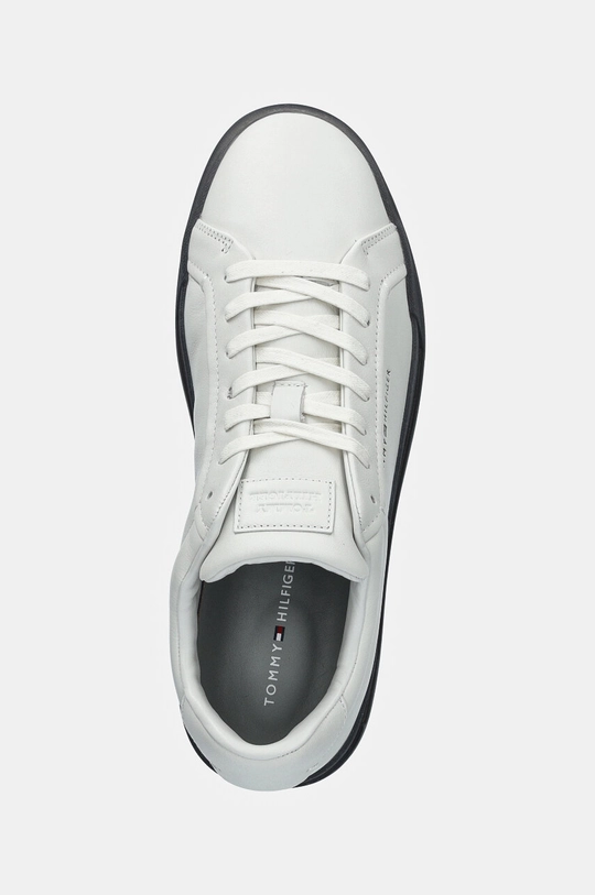 Tommy Hilfiger sneakers in pelle TH COURT BEST bianco FM0FM05214