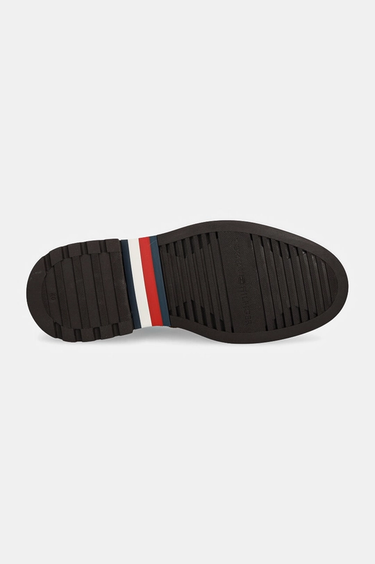 Mokasini iz semiša Tommy Hilfiger HILFIGER COMFORT LWT SDE LOAFER FM0FM05263 rjava