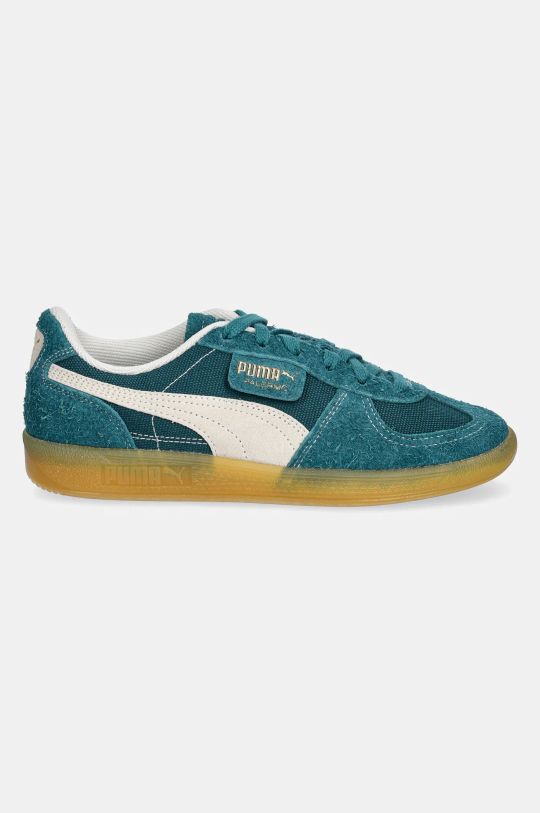 Puma sneakersy zamszowe Palermo Vintage 396841 turkusowy AW24