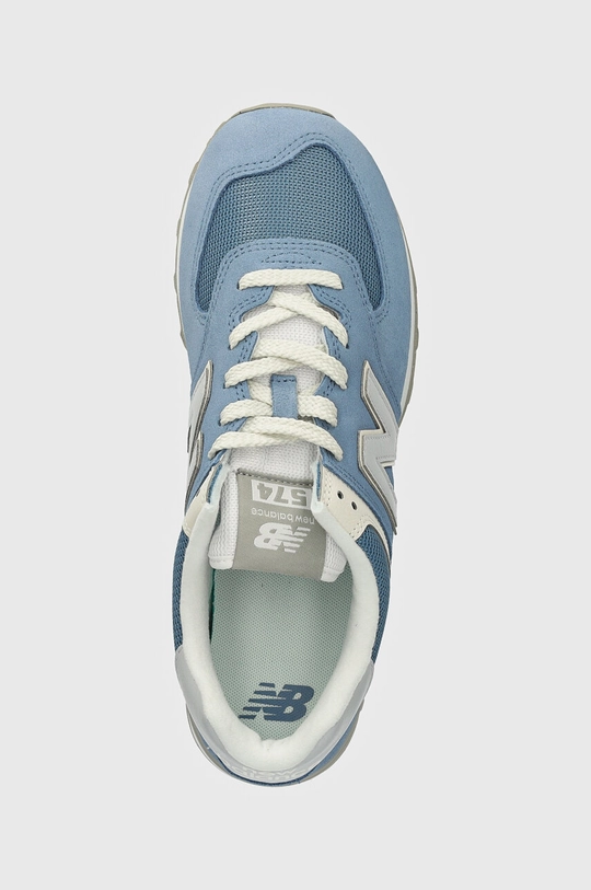 New Balance sneakers din piele intoarsă 574 albastru U574ESE