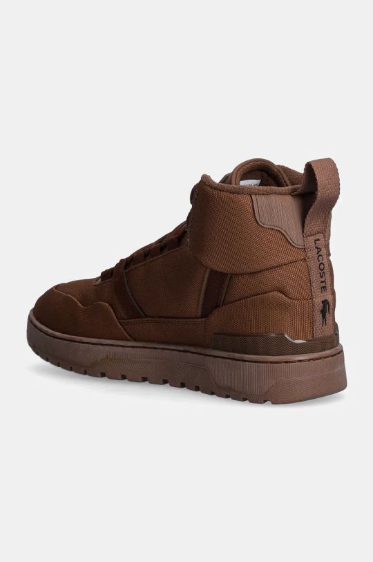 Obuwie Lacoste sneakersy T-Clip Winter Mid 48SMA0040 brązowy