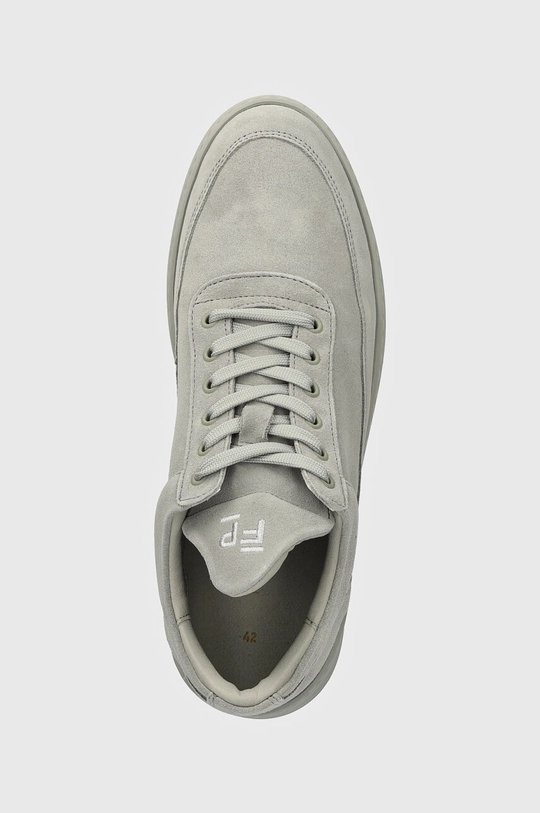 Σουέτ αθλητικά παπούτσια Filling Pieces Low Top Suede All Grey γκρί 10122791783