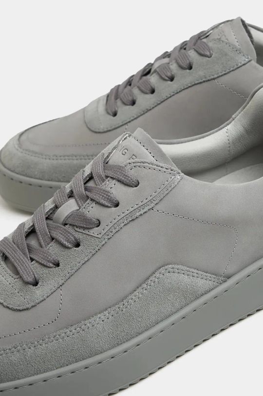 Δερμάτινα αθλητικά παπούτσια Filling Pieces Mondo Decon γκρί 46728451288