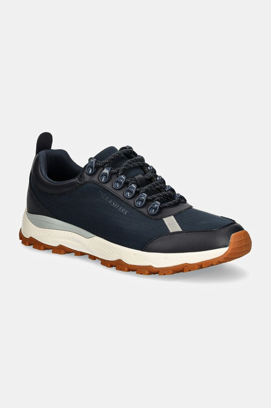 Paul&Shark sneakers pelle fiore blu navy 14318000.50