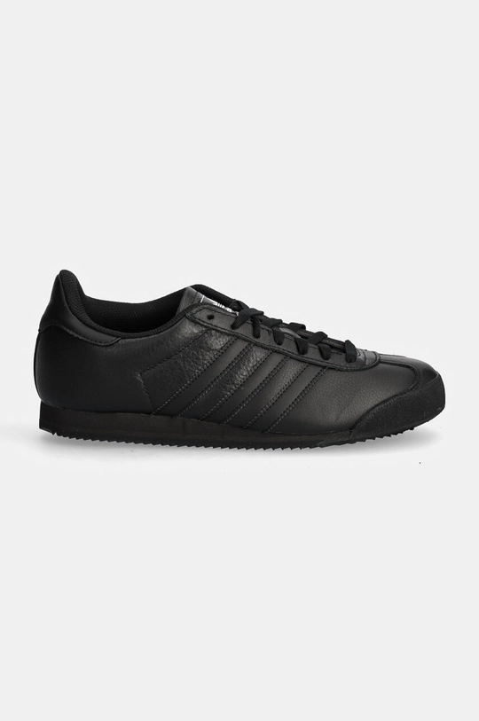 adidas Originals sneakersy skórzane Kick 74 IE6596 czarny AW24