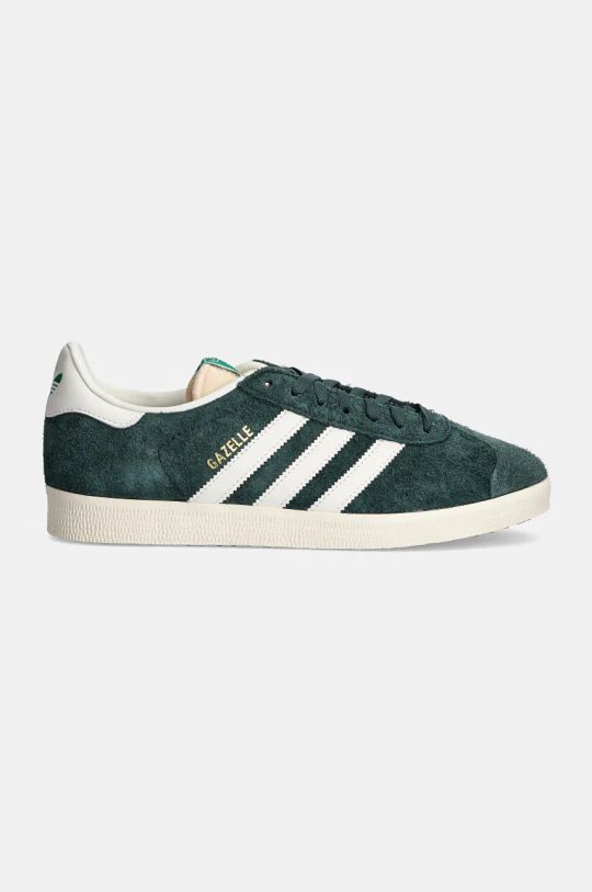 Semišové sneakers boty adidas Originals Gazelle IF9655 zelená AW24