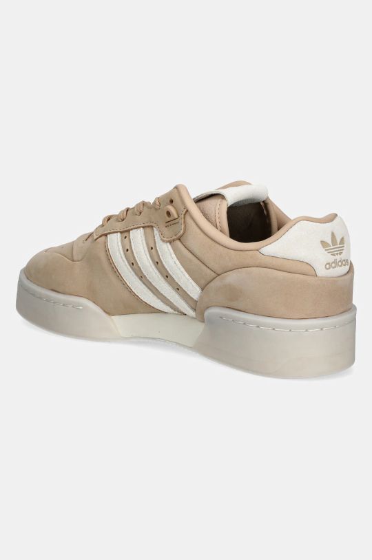 Obuwie adidas Originals sneakersy skórzane Rivalry Lux Low IH0255 beżowy