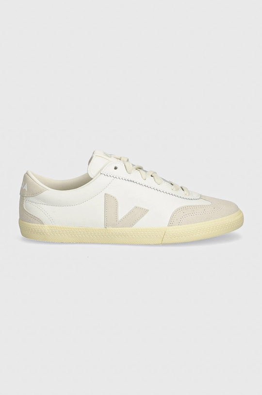 Kožené sneakers boty Veja Volley VO2003852B bílá AW24