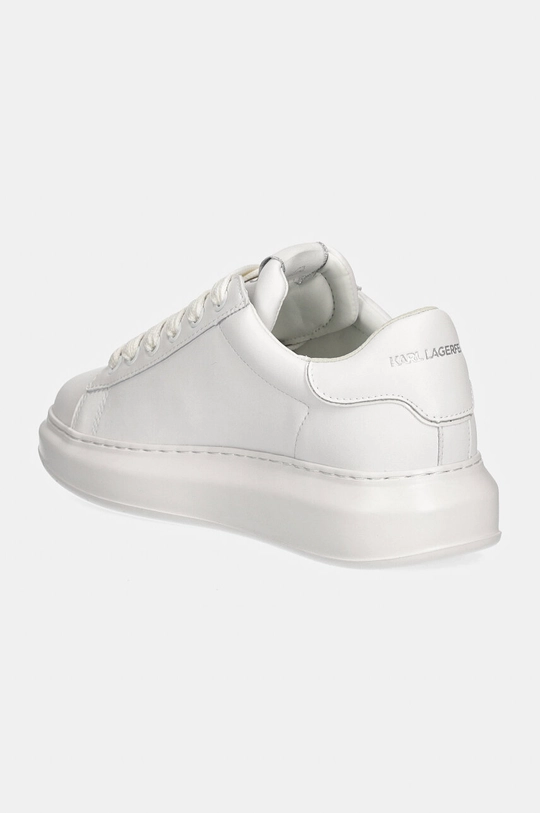 Scarpe Karl Lagerfeld sneakers in pelle KAPRI KL52561.01W bianco