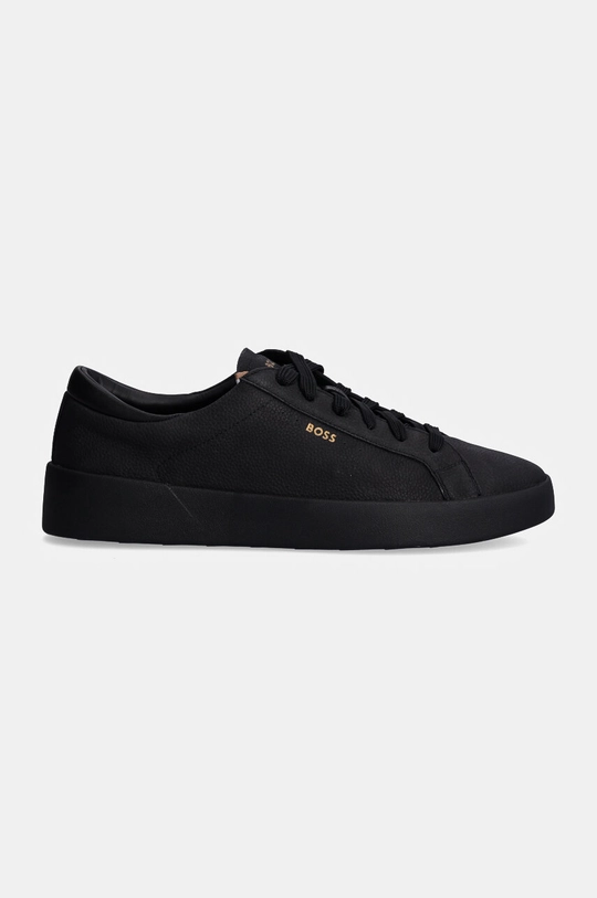 Kožené sneakers boty BOSS Belwar 50529509.005 černá NC24