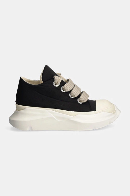 Кеди Rick Owens Jumbo Laces Abstract Low Sneak DU02D2845.MUPAW2 чорний AW24