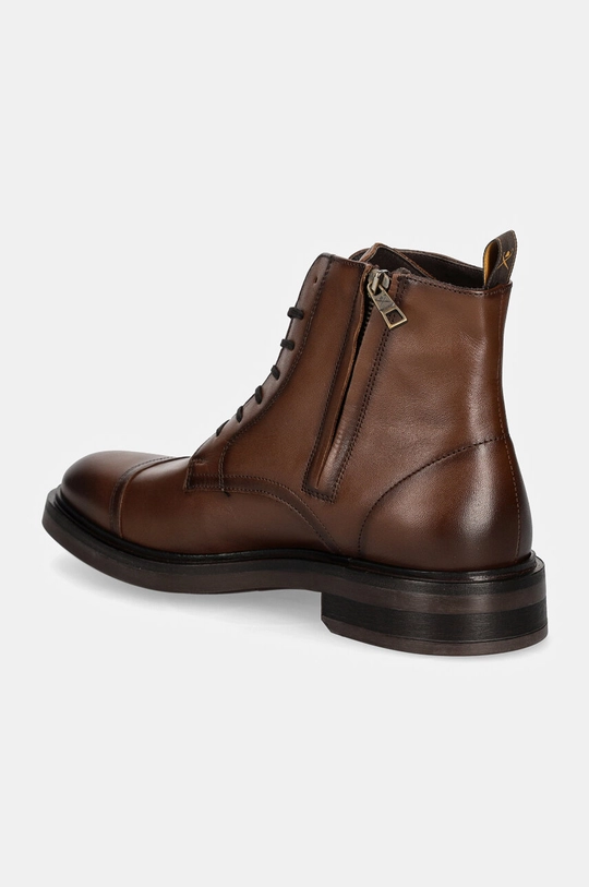 Obuwie Hackett London buty skórzane EGMONT RANGE HMS21411 brązowy