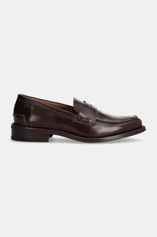 Hackett London scarpe JAME MIRROW HMS21428 marrone AW24