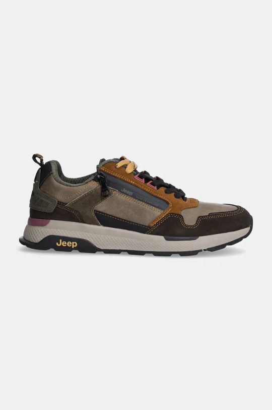 Jeep sneakers ONTARIO ZIP JM42110A marrone AW24