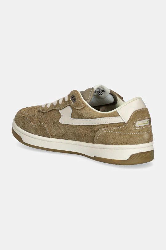 Scarpe Stepney Workers Club sneakers in camoscio Pro Cup 01 S-Strike Geo-Merged YQ03065 verde