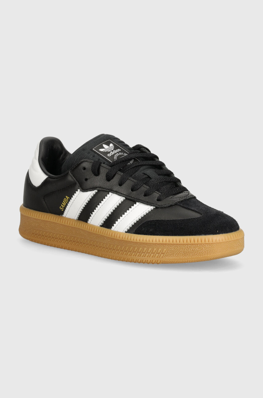 čierna Kožené tenisky adidas Originals Samba XLG Unisex