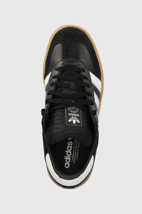čierna Kožené tenisky adidas Originals Samba XLG
