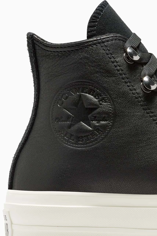 Kožne tenisice Converse Chuck Taylor All Star Lift A08312C crna