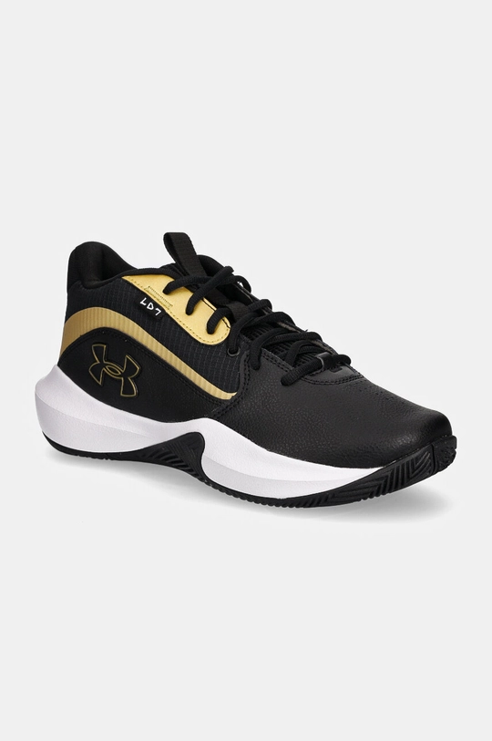 Under Armour pantofi de basketball Lockdown 7 sintetic negru 3028512