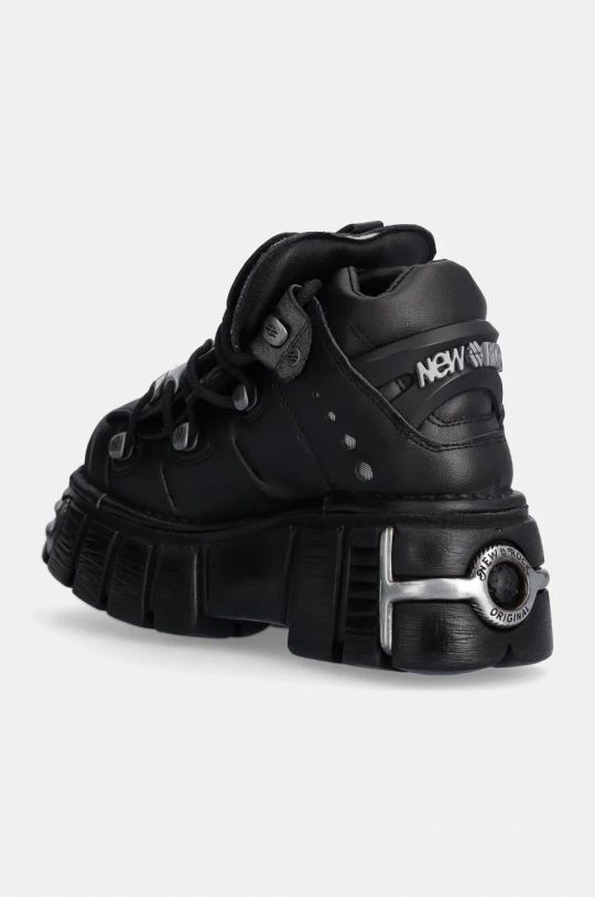 Încălțăminte New Rock sneakers Negro Tower + Negro Acero M.106.VS1 negru