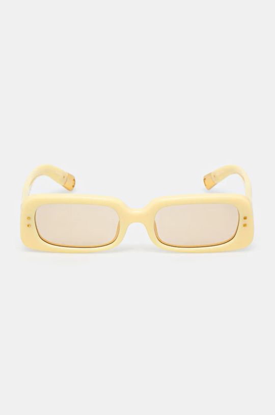 Jacquemus okulary przeciwsłoneczne AZZURO JAC47C3SUN beżowy SS25