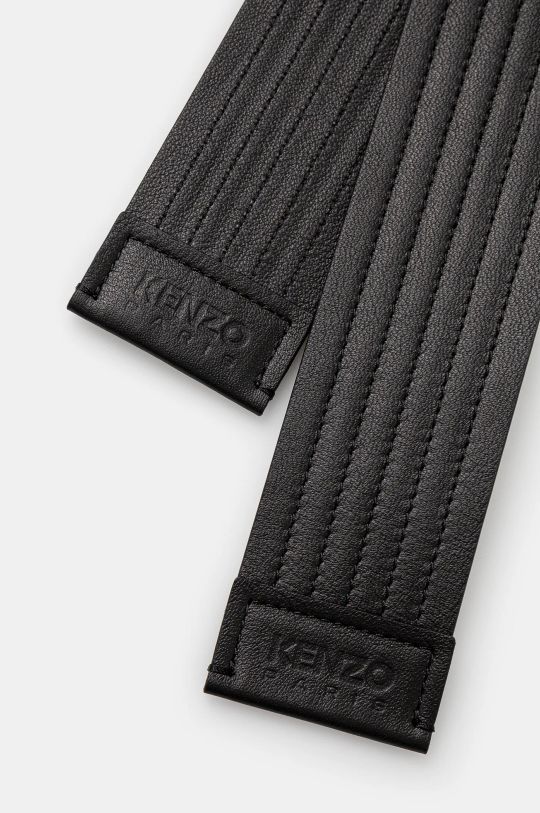 Akcesoria Kenzo pasek skórzany 45 mm Judo Belt FE68CE045L06.99 czarny