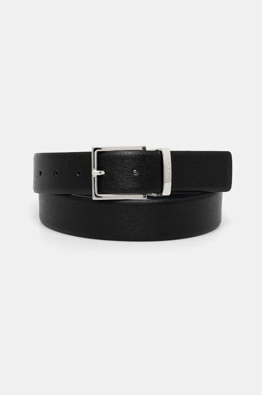 HUGO curea de piele negru 50522618