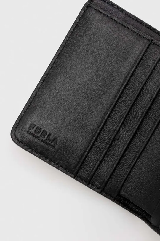Шкіряний гаманець Furla Основний матеріал: 100% Натуральна шкіра Підкладка: 100% Віскоза