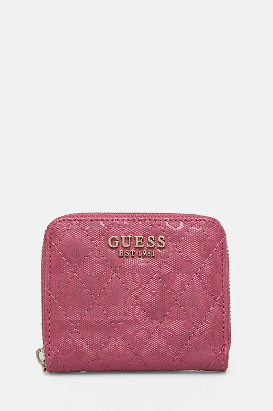 Гаманець Guess YARMILLA імітація лицьової шкіри рожевий SWGG93.22370