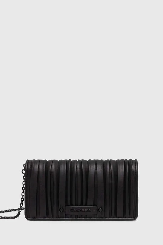 čierna Listová kabelka Karl Lagerfeld Dámsky
