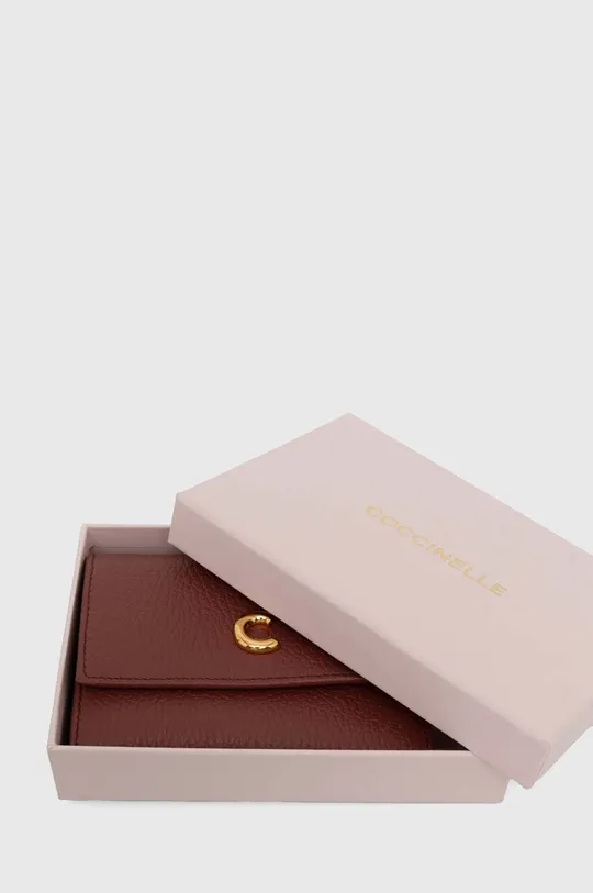 hnedá Kožená peňaženka Coccinelle KELSEY