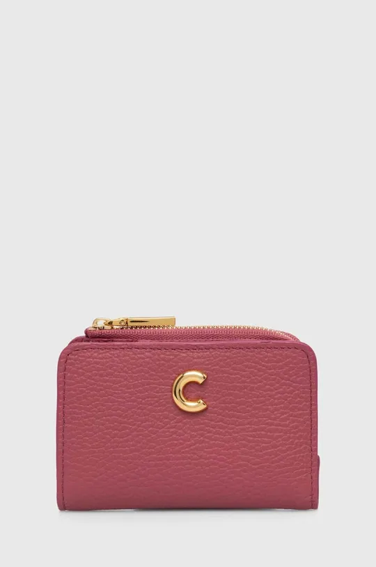 ružová Kožená peňaženka Coccinelle COCCINELLEKELSEY Dámsky