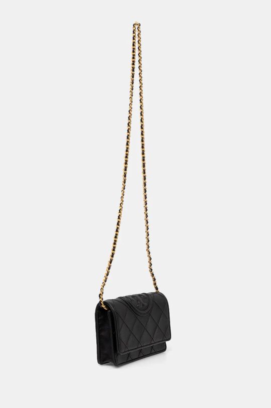 Tory Burch borsa a mano in pelle Fleming 138853.001 nero AW24