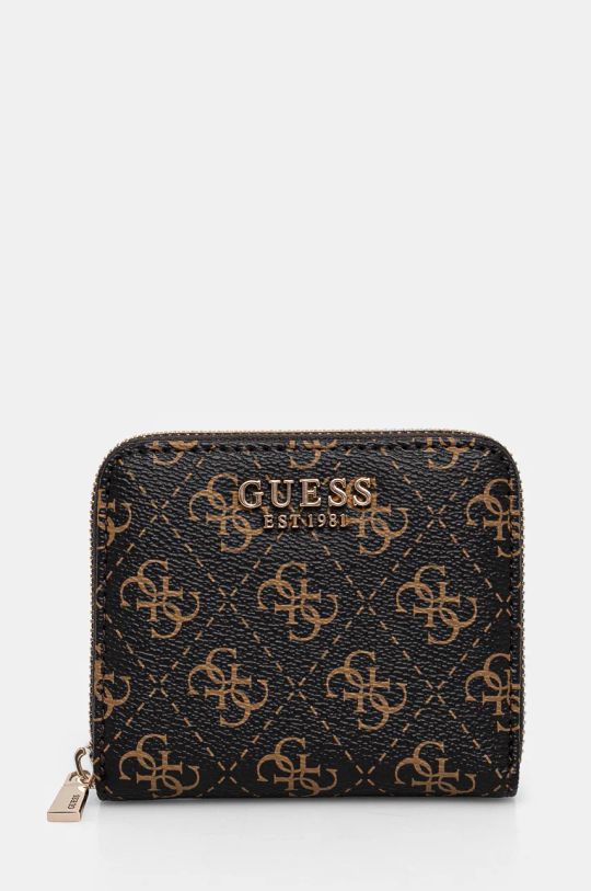 Guess portafoglio ERICA stampa all-over marrone SWQG95.10137