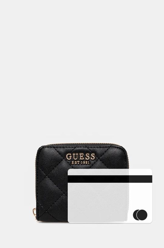 Guess portofel CARLY SWQG95.09137 negru