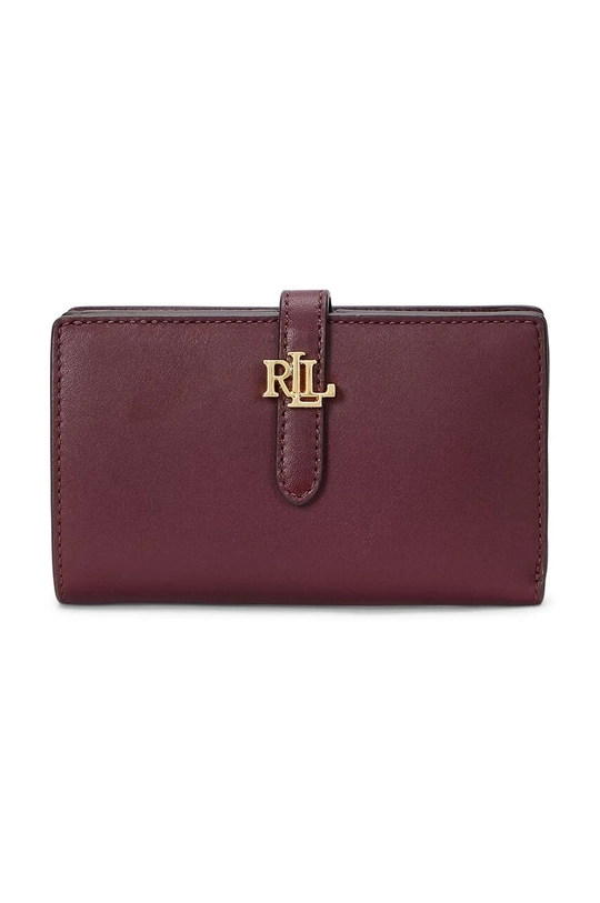 Lauren Ralph Lauren portofel de piele piele burgundia 432915358