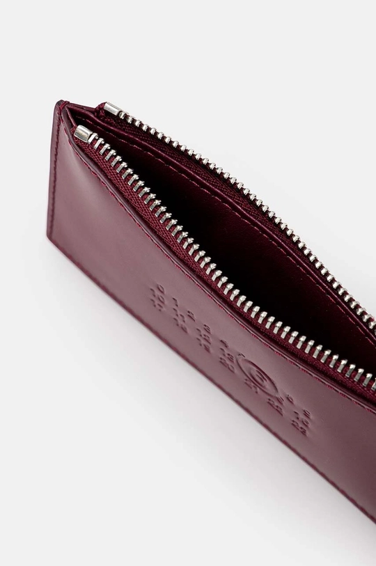 Accessories MM6 Maison Margiela leather wallet SA5UI0011.P7183 maroon