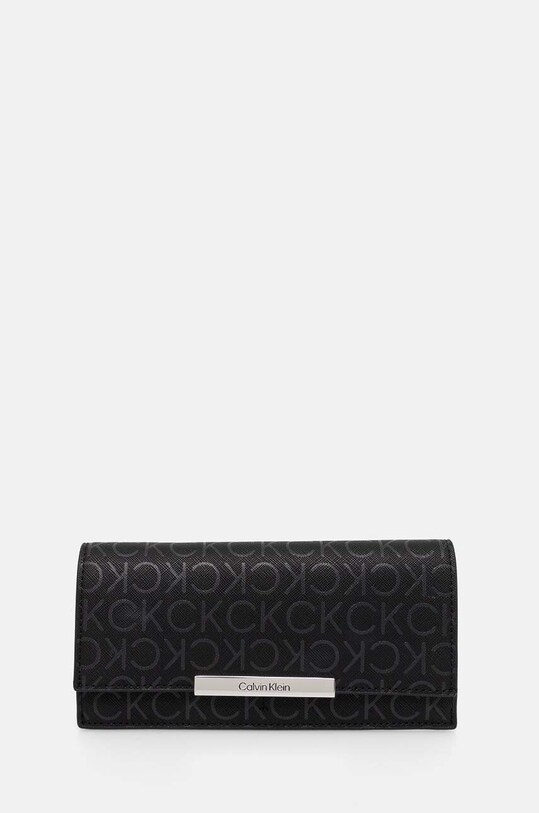 Портмоне Calvin Klein дамски в черно K60K612444 | ANSWEAR.bg