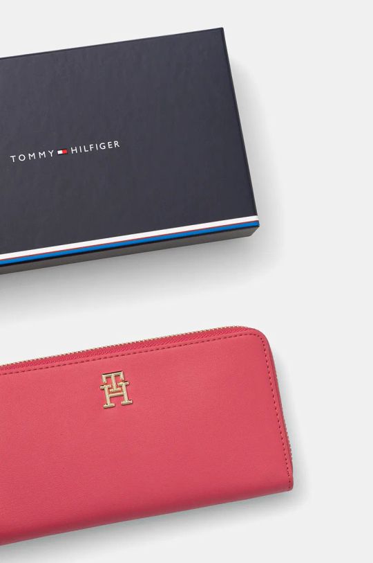 Peněženka Tommy Hilfiger růžová AW0AW16592