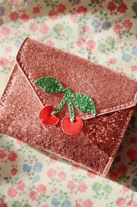 Detská peňaženka Konges Sløjd LOVE LETTER WALLET ružová KS101573