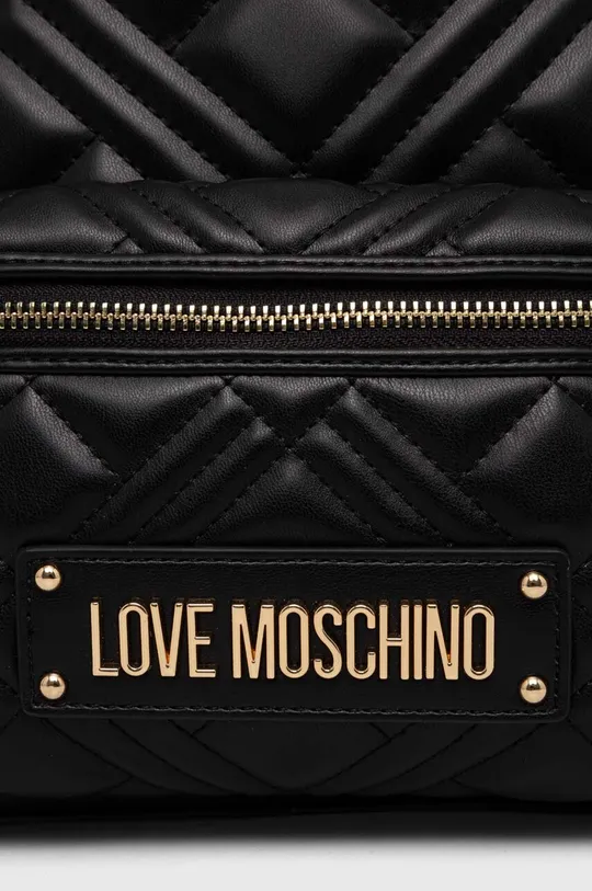 fekete Love Moschino hátizsák